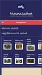 Mobile Screenshot of motoros-jatekok.info